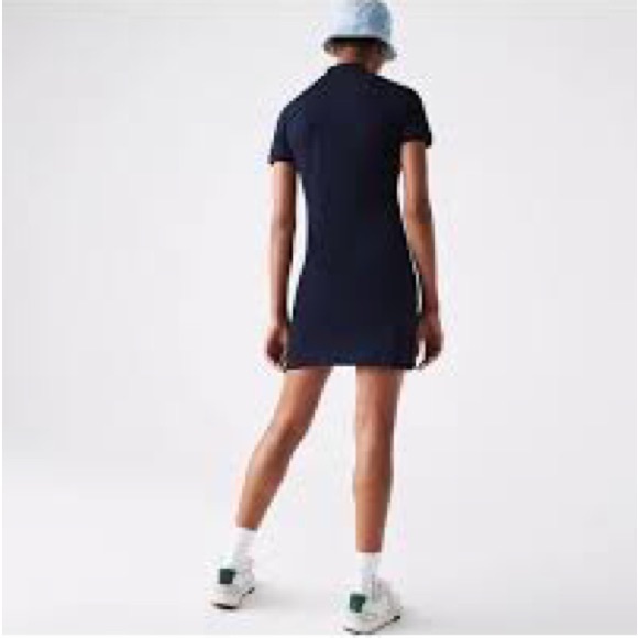 Lacoste Blue Dress with Monochrome Blue Alligator - Picture 2 of 4